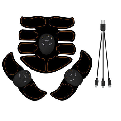 EMS Abdominal Muscle Toning Trainer ABS Stimulator Toner Fitness Binder Gym Belt