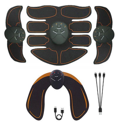 EMS Abdominal Muscle Toning Trainer ABS Stimulator Toner Fitness Binder Gym Belt